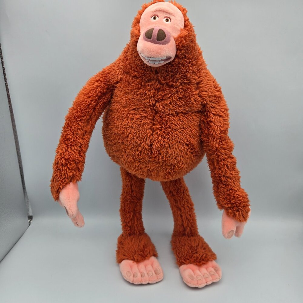 Missing Link Mr Link Plush Sasquatch Bigfoot 16"‎ Stuffed Figure Laika Posable